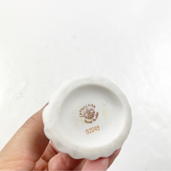 Vintage Lefton Mouse Pin Cushion Figurine Kitsch Cute Retro Sewing Craft - Picture 5 of 7